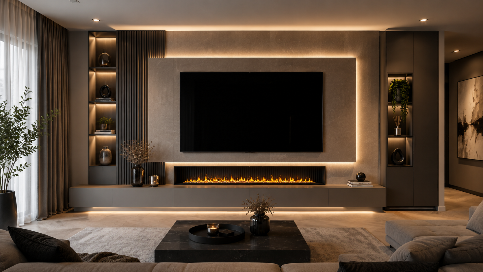 Luxe cinewall detail